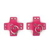 PU Leather Rebel Nipple Pasties